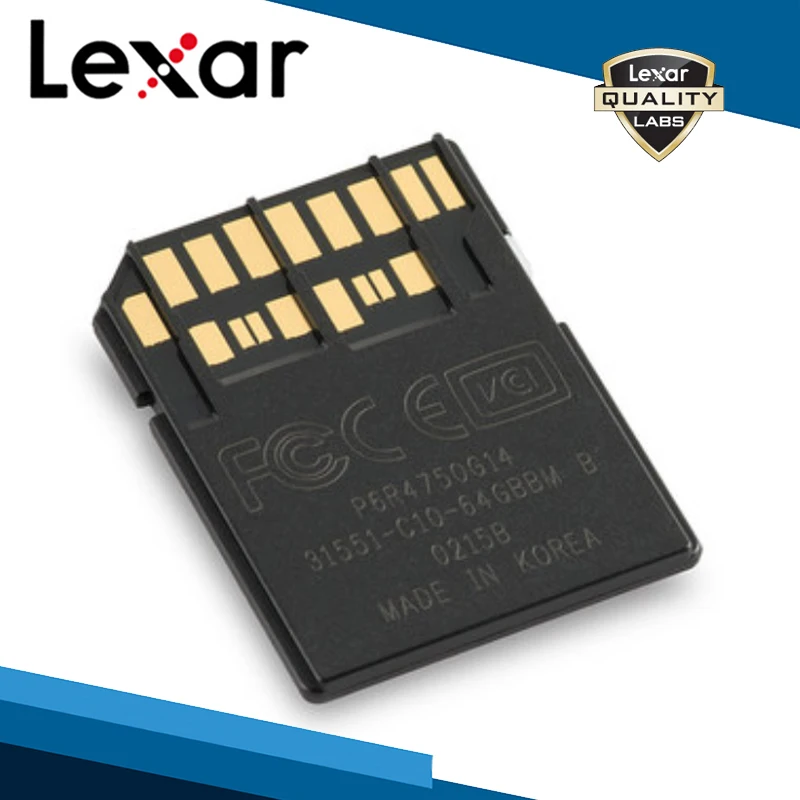 Lexar SDXC карта с считывателем 2000x300 МБ/с 32 Гб 64 Гб 128 ГБ флеш-накопитель для Sd SDHC U3 флэш-памяти для 3D 4K цифровой зеркальной камеры