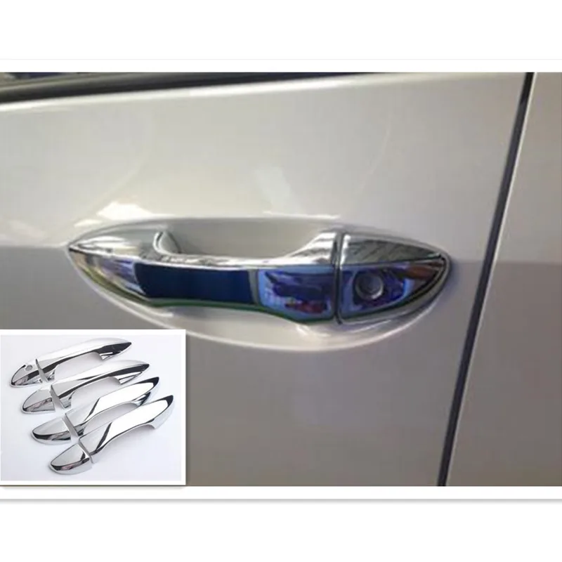 Abs Chrome Car Door Handle Cover For Toyota Corolla 2014 2015 Auto