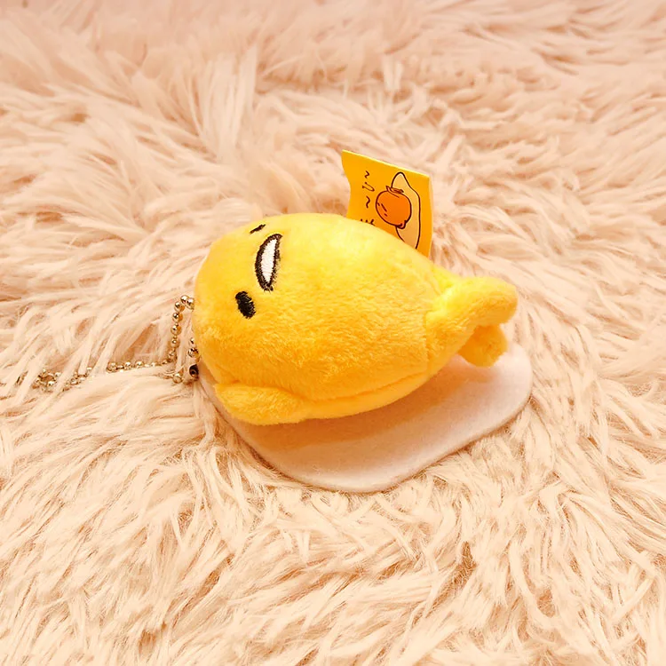 Мультфильм Gudetama кукла-подвеска Мини мягкая игрушка вручение украшения ленивое яйцо кукла для детей Gif t s