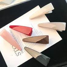 1 ПК заколки для девочек новые творческие блеск желе волос зажим, аксессуар для волос Акриловая кромка зажим захватить G0404