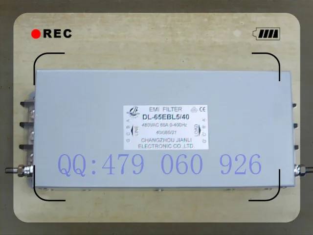 

[ZOB] Jianli EMI inverter output filter DL-65EBL5/40