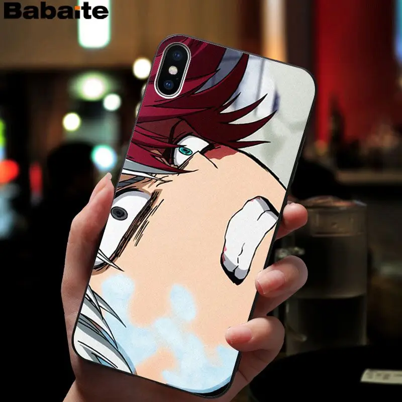 Babaite My hero Academy New Personalized Print Phone Accessories Case for iPhone 8 7 6 6S Plus X XS MAX 5 5S SE XR Cellphones Babaite My hero Academy New Personalized Print Phone Accessories Case for iPhone 8 7 6 6S Plus X XS MAX 5 5S SE XR Cellphones