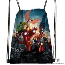 На заказ marvel_character_group рюкзак на шнурке, сумка, милый рюкзак, Детская сумка(черная спинка) 31x40 см#2018612-01-18