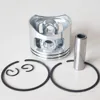 Chainsaw Piston Kit 45mm For Chinese 5200 52cc G5200 Gas Cylinder Engine Motor w/ Pin Rings Circlips Spare Parts 6
