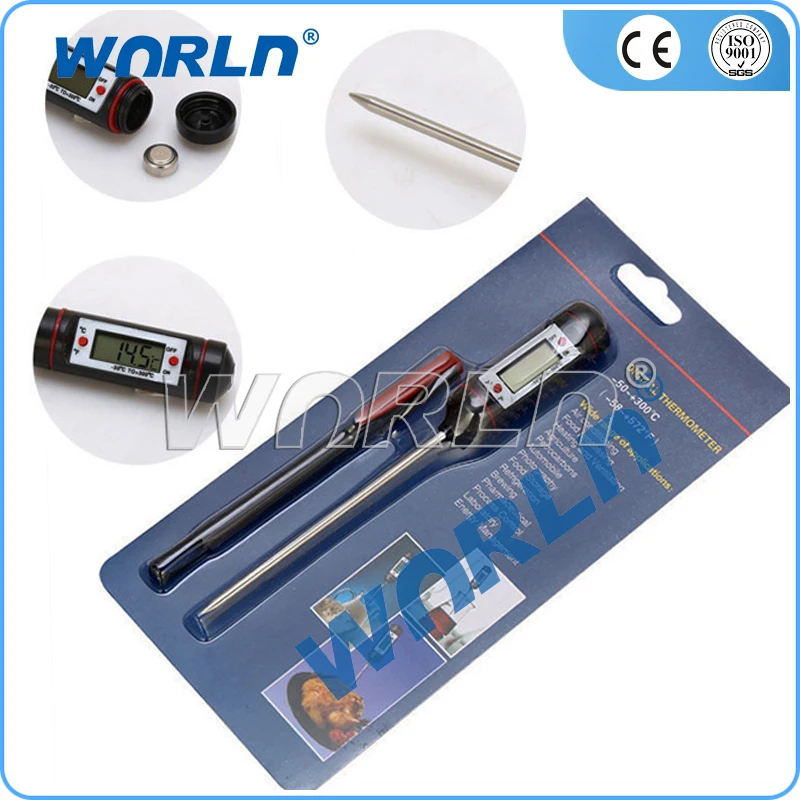 Car Air Conditioning Thermometer SSAT Air Conditioning Vent Temperature Outlet Digital