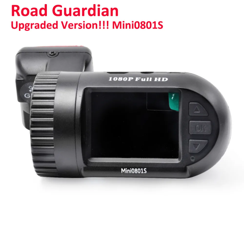 

LCRTDS Mini0801S Upgrade Mini0801 Car DVR Camera Dash Cam Mini 0801S Capacitor+GPS+24hParking Mode+Low Voltage Protect
