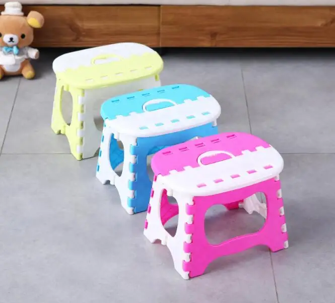 

Wholesale Children's Portable folding stool Thicken durable small fishing stool with handle