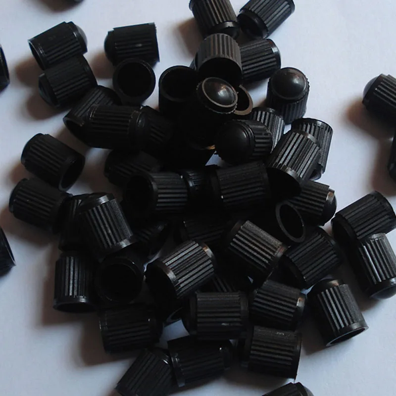 JX-LCLYL 50pcs Plastic Car Motorcycle Truck Wheel Tire Valve Stem Cap Dust Cover Lid