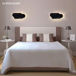 SuperNight 18 W Светодиодный настенный светильник алюминиевый проход Лестницы Гостиная Спальня ночники современный отель Home Декоративная бра