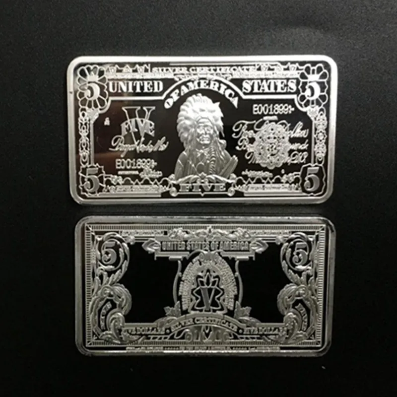 five dollar back
