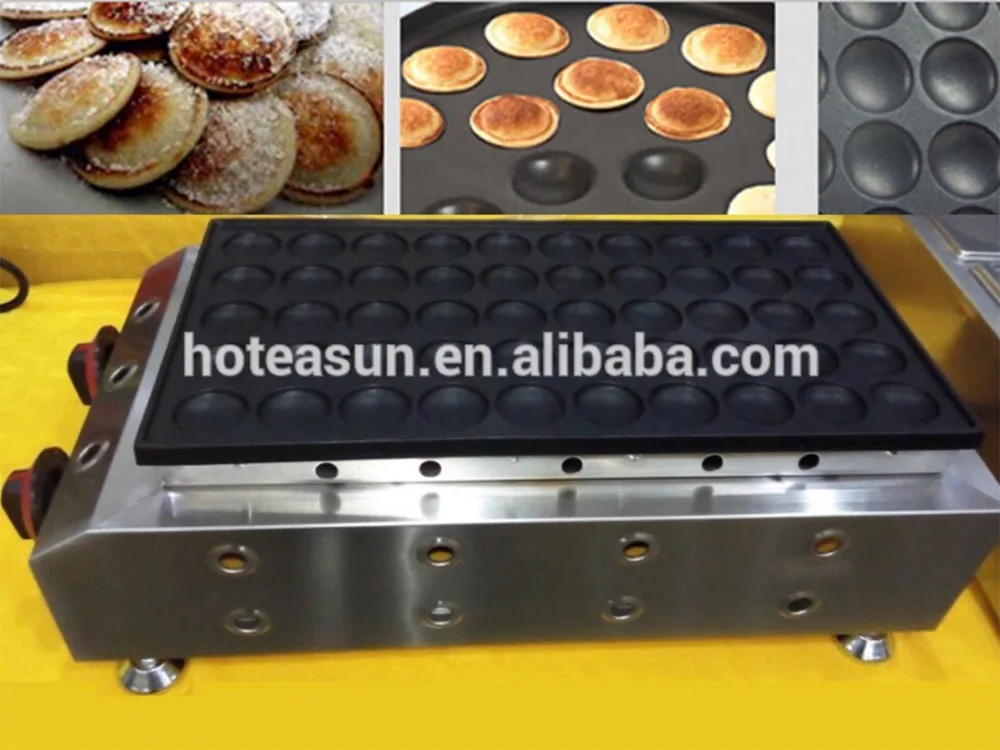 Commercial Use Non stick LPG Gas Mini Dutch Pancake