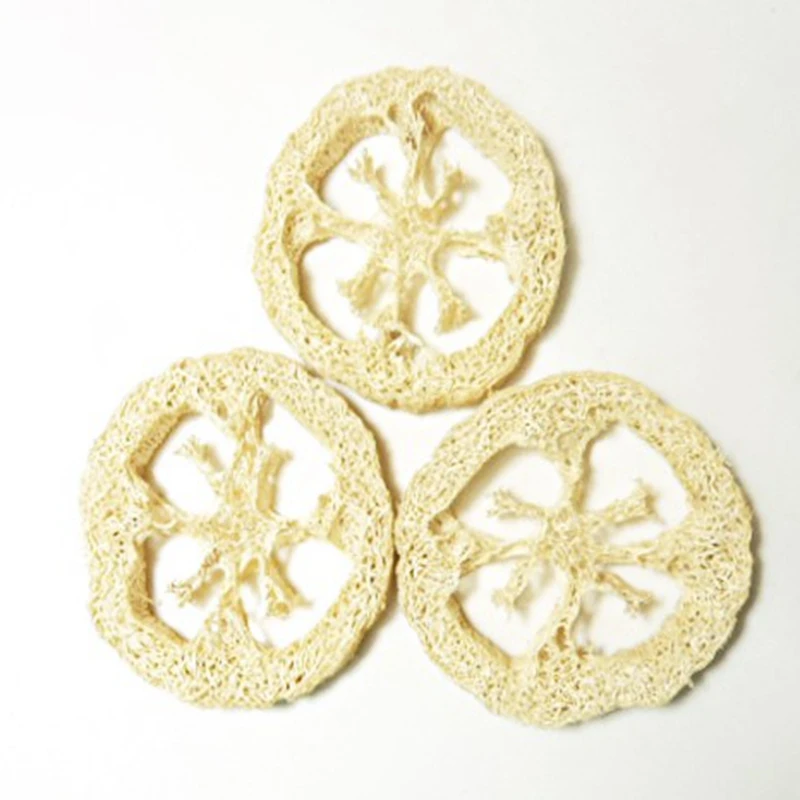 Ferramentas de Sabão Purificador da Esponja Lote cm Grande Tamanho Natural Bucha Luffa Esponja Faça Você Mesmo Personalizar Cleanner Prato Facial 100 Pçs - 6-7 5 dishing tool