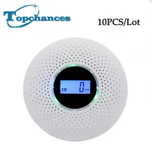 10 шт./лот высокое качество 2 in1 Комбинации угарного газа и фотоэлектрические Детекторы дыма rh-512
