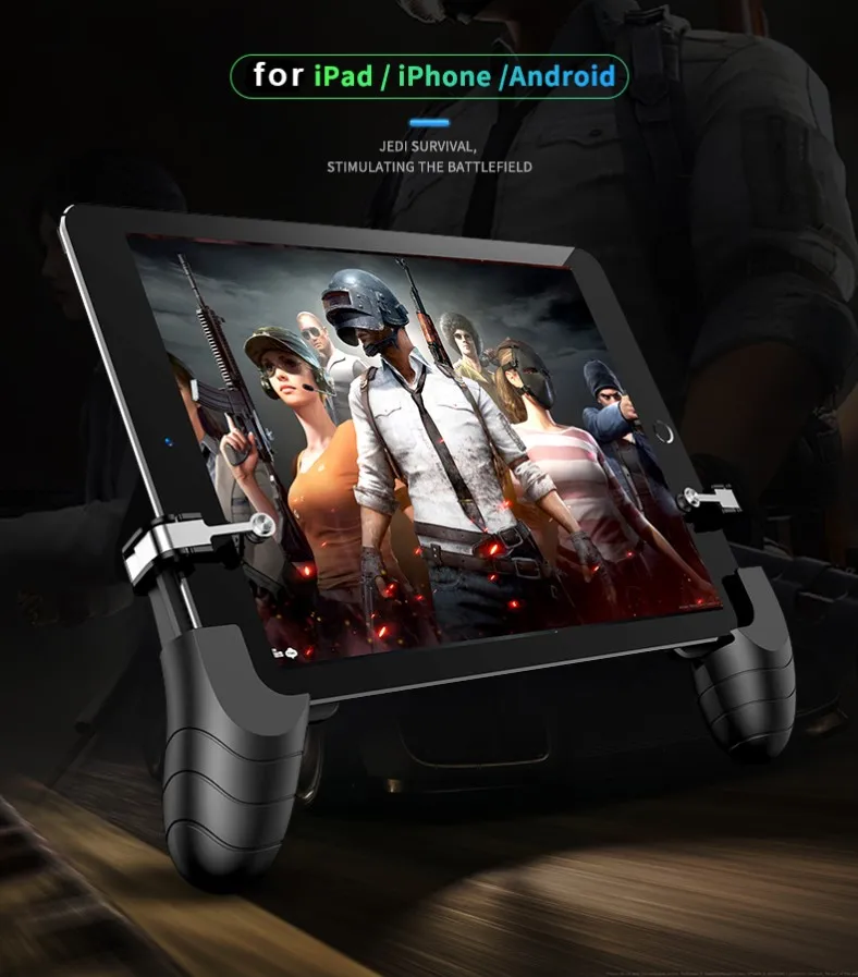 Для Ipad Tablet емкость L1R1 Кнопка стрельбы цели триггеры геймпад джойстик COD PUBG