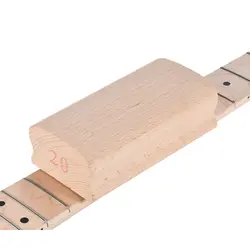 Radius дерево гриф резной блок для установления уровня шлифования полированный блок для электрических/Акустическая гитара Luthier Инструменты