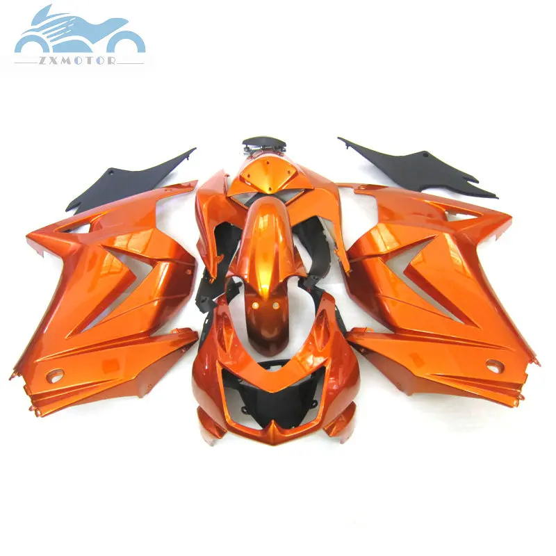 Upgrade Injection fairings kit for KAWASAKI 2008-2014 Ninja250 ZX 250R ABS motorcycle fairing set EX250 08 09-14 orange bodywork Upgrade Injection fairings kit for KAWASAKI 2008-2014 Ninja250 ZX 250R ABS motorcycle fairing set EX250 08 09-14 orange bodywork