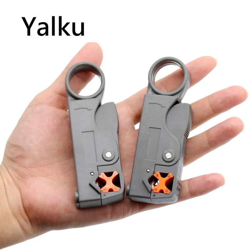 

Pliers Wire Stripper Multitool Pliers MultiFunction Cable Stripper Cutter Tool Rotary Coax Stripper Network Hand Tool Pliers