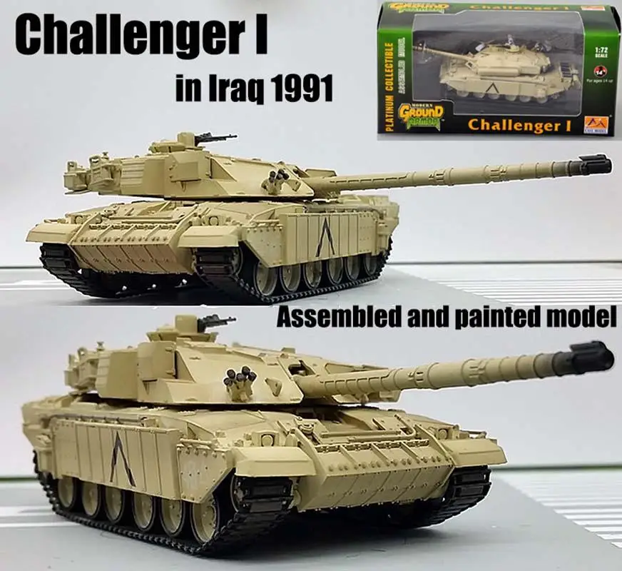 Британский FV4030/4 Challenger 1 MBT в Ираке 1991 не литья под давлением бак 1/72 easy model