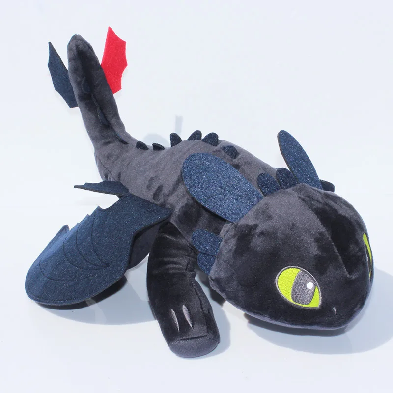 

23CM How To Train Your Dragon Plush Toy Toothless Night Fury dolls Kids Plush Toy Cotton Stuffed Soft Doll Toy For Children Gift