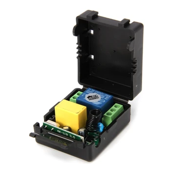 

AC 220V 10A 1CH RF 315MHz Wireless Remote Control Switch Receiver Module + Transmitter Kit For Intelligent Home