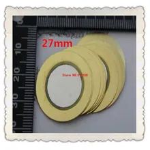 100 шт. 27 мм диаметр мойки пьезоэлектрический керамический пьезоэлектрический зуммер