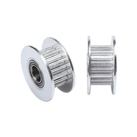 1 шт. 2GT 16 Зубы 20 зубчатое синхронное колесо Перлин пассивный колесо холостого шкива диаметр 3 мм 5 мм Бесплатная доставка 3D аксессуары для принтеров - изображение