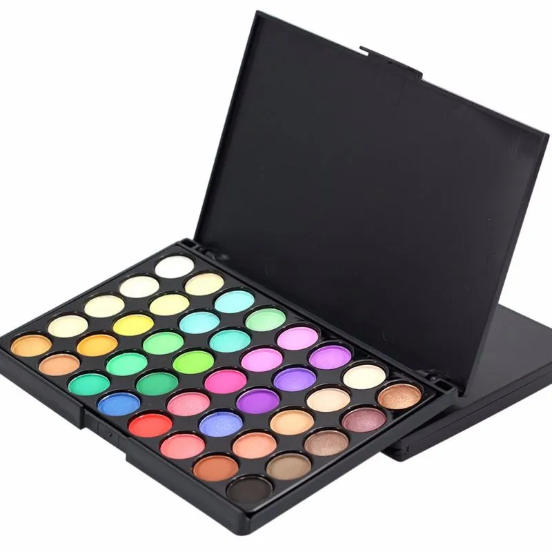 Косметика для лица макияж натуральные матовые тени для век Pallete Brighten мерцающие тени для век палитра для макияжа инструмент 40 цветов/набор дропшиппинг