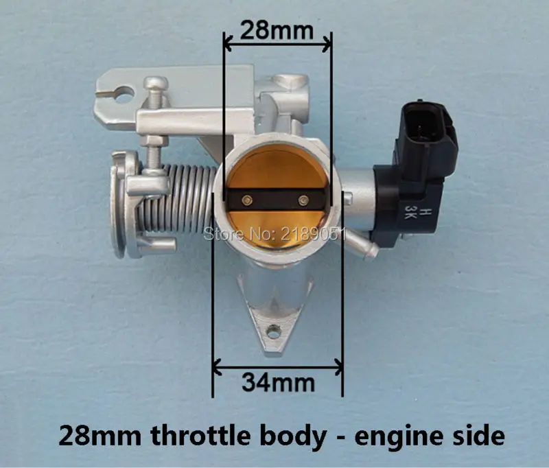 28mm throttle body - engine side