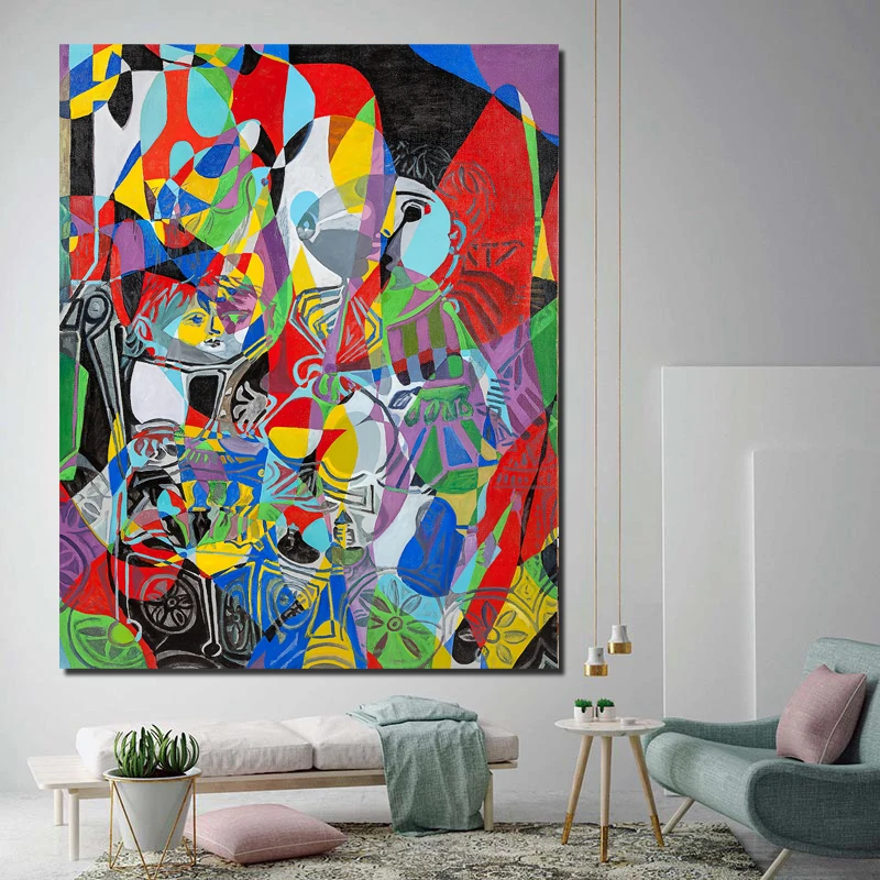 

Pablo Picasso HD Canvas Posters Prints Marble Abstract Wall Art Painting Decorative Pictures Modern Home Decoration Accessories