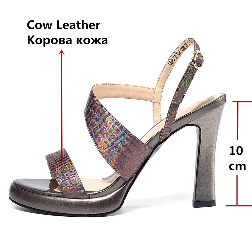 FEDONAS/классический дизайн; женские босоножки для ночного клуба; вечерние туфли из натуральной кожи с пряжкой на очень высоком каблуке; Женская Базовая обувь на платформе