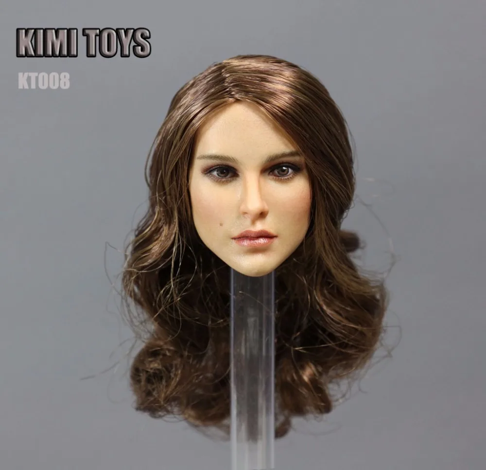 Игрушки KIMI KT008 масштаб 1/6 голова девочки | и хобби