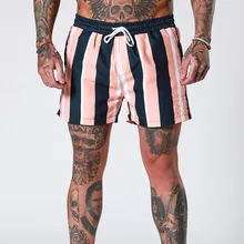 Новейшие летние пляжные мужские шорты кэжуал Модные Стильные пляжные шорты спортивные брендовые шорты