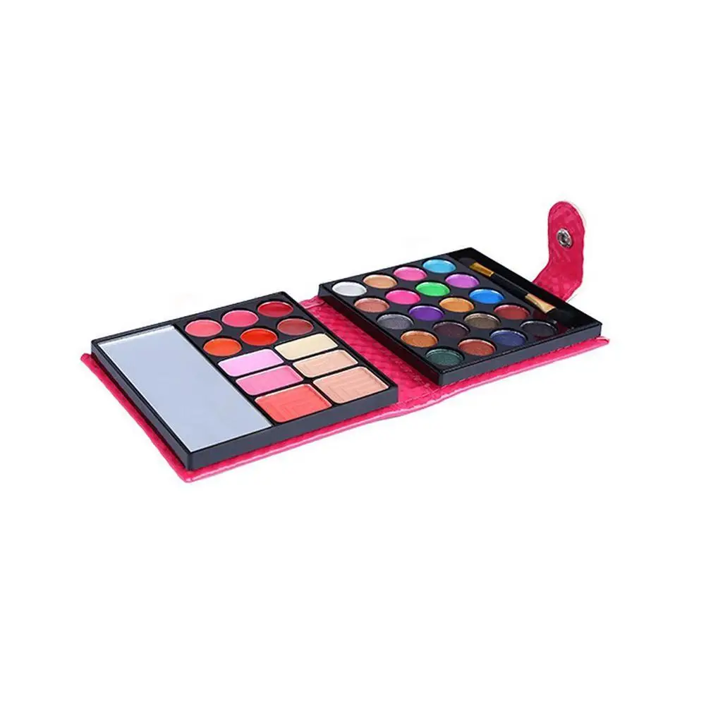 Pro Small Makeup тени для век Палитра 32 цвета модные тени для век матовые Макияж Тени с Чехол Косметика для женщин Роза