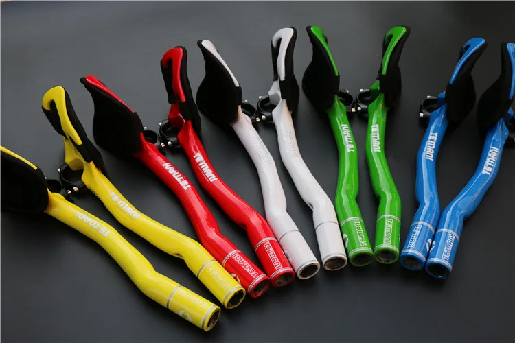 Temani Full Carbon Fiber Bicycle TT Handlebar Road Bike Rest Handlebars