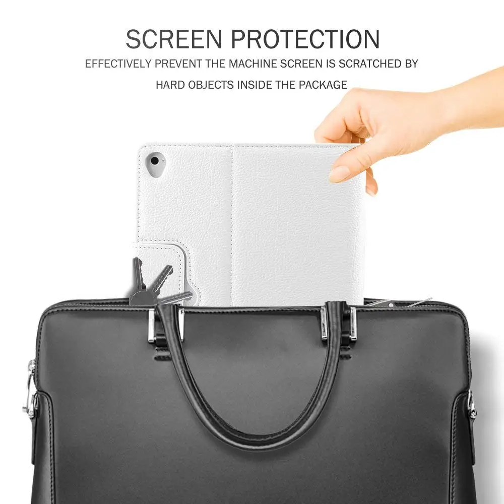 

Keyboard, Leather Protective Case with Removable Bluetooth Keyboard for Apple iPad Pro 12.9