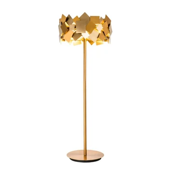 

Classic Modern Stainless Steel LED Floor Lamp Gold Lamp Living Bedroom Room Art Decoration Floor Light Minimalism Standing Lamp
