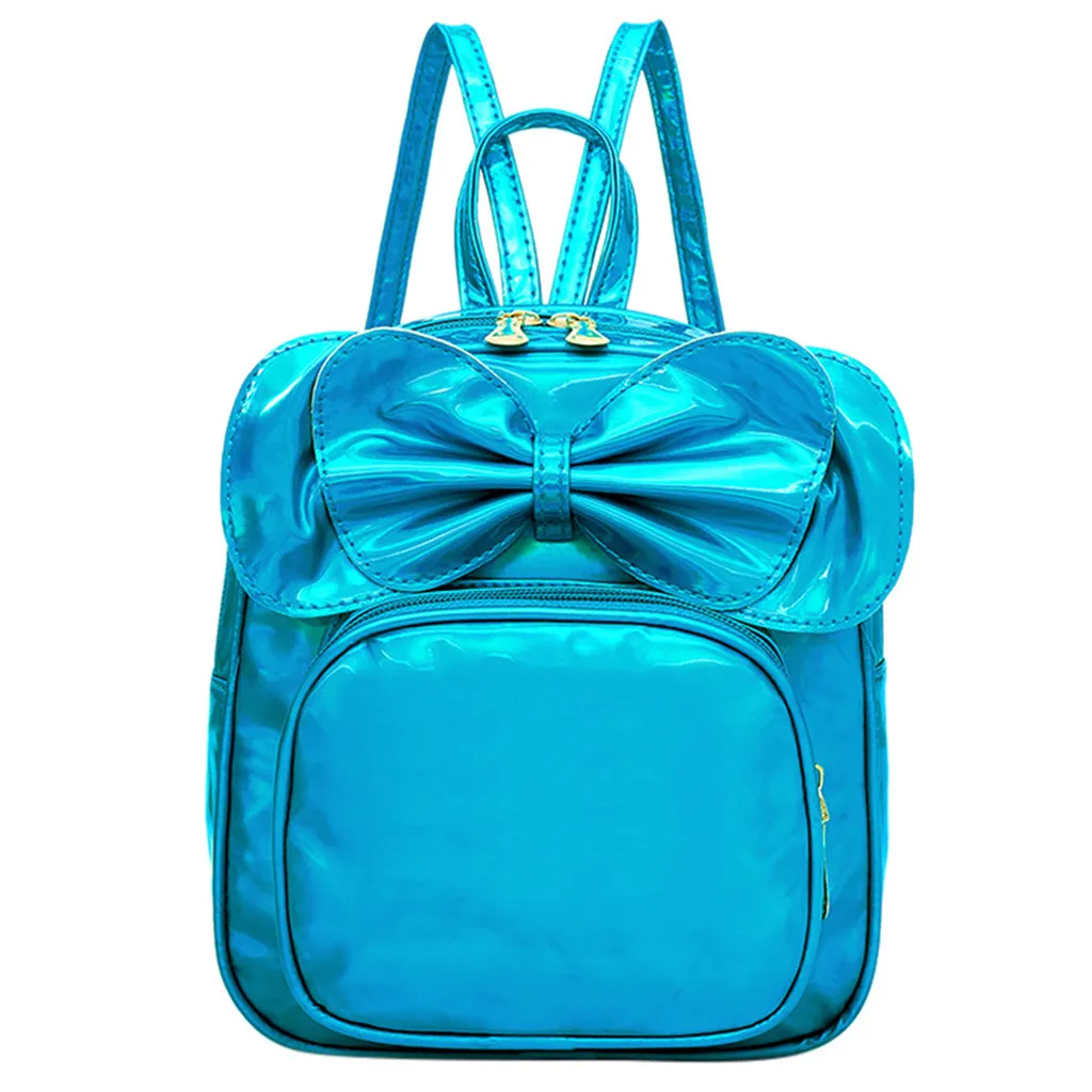 Maison fabre детские школьные рюкзаки Новая мода Студенты Рюкзак для лука простой Повседневное однотонные на молнии наряд для родителей и ребенка дорожная сумка May31 - Цвет: BU