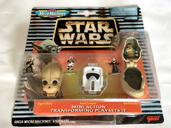 

3.75'' Star wars action figure Micro Machines limited edition Collection model birthday present Free shipping
