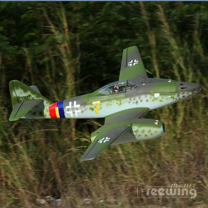 Freewing ME262 twin 70 мм EDF rc/реактивный самолет модель новый цвет|plane jet|plane complane wings |