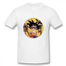 Man's 3D Print Shaka Son Goku T Shirt Man Crazy Dragon Ball Z Unique Design For Boy Crewneck Cotton - Shirt shaka ponk montbéliard