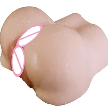 Super Realistic Vagina Real Pussy Male Masturbator Big Ass Silicone Sex Doll For Men Masturbation Vaginas/Anal Erotic Toys