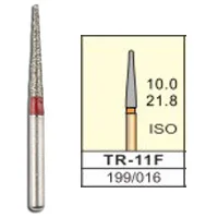 12 шт. Стоматологическая Алмазная ФГ Лента Круглый Конец типа Бур для NSK Стиль высокоскоростная воздушная турбина TR-11F, TR-13F, TR-21F, TR-25F, TR-26F