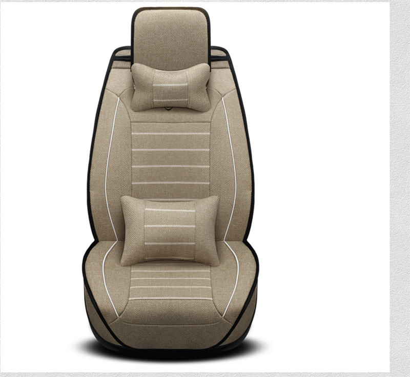 Льняная ткань сиденья пригодный для авто skoda yeti opel insignia renault внутренние аксессуары, сиденье чехлы авто stylin