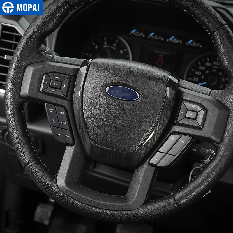 Накладки на интерьер MOPAI ABS декоративные накладки рулевое колесо для Ford F150 2015