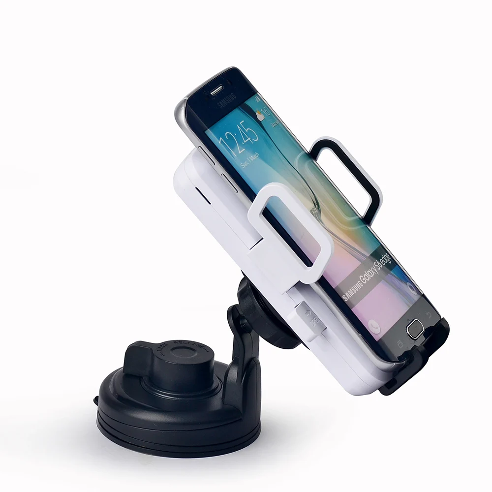 Qi Vehicular Car Wireless Charging Transmitter Suction Cup Holder For