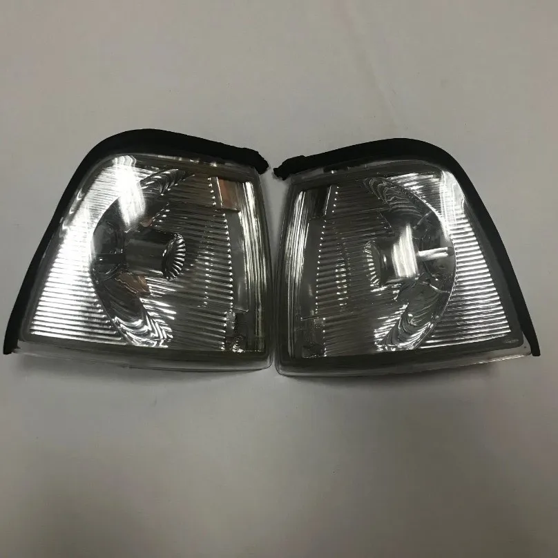 1 PAIR White Прямая замена для Audi 80 B3 передний угловой светильник сигнала поворота 1 пара правый и левый 1986 1987 1888 1989 1990 1991 - Цвет: 1 PAIR White