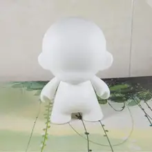 Munny силиконовая Платформа Дизайн Кукла DIY белая модель граффити ручная роспись детский Цвет заполняющий белый эмбрион игрушка