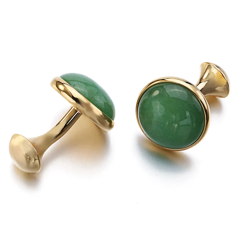 Green Stone Cufflinks (3)