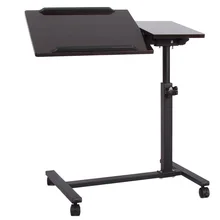 The Nobel household lifting and rotating tilt adjustable bedside mobile notebook comter desk white lazy land FREE SHIPPING