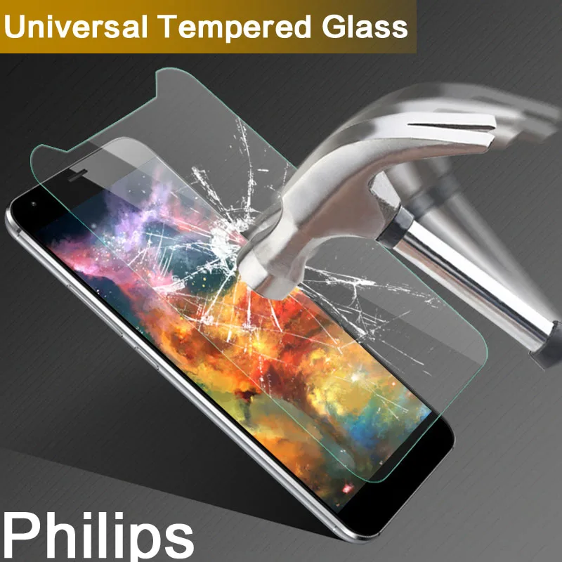 Универсальная пленка из закаленного стекла для Philips S327/S616/S653H S 327 5 дюймов 9H 2.5D